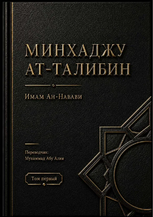 Минхаджу ат-Талибин. Том первый